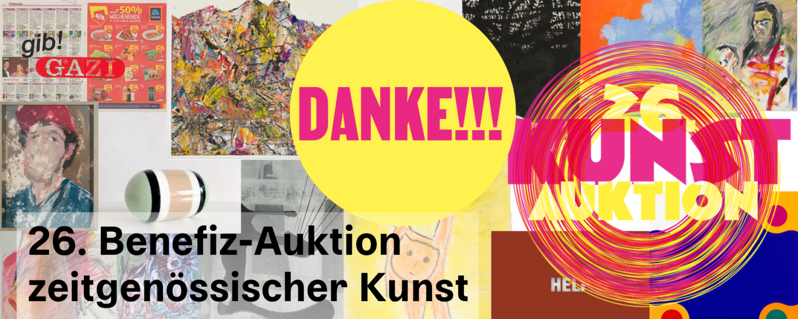 Benefizauktion 2026, Unterstützung durch hs art service